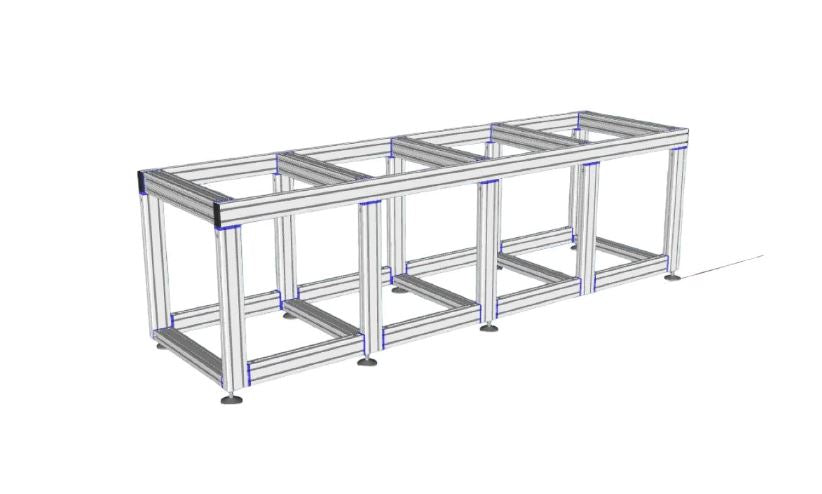 2400mmx600mmx600mm Heavy duty Aquarium Stand