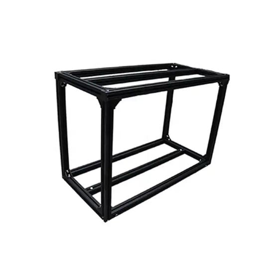 1200mmx600mmx600 (LxWxH) Black Aquarium stand